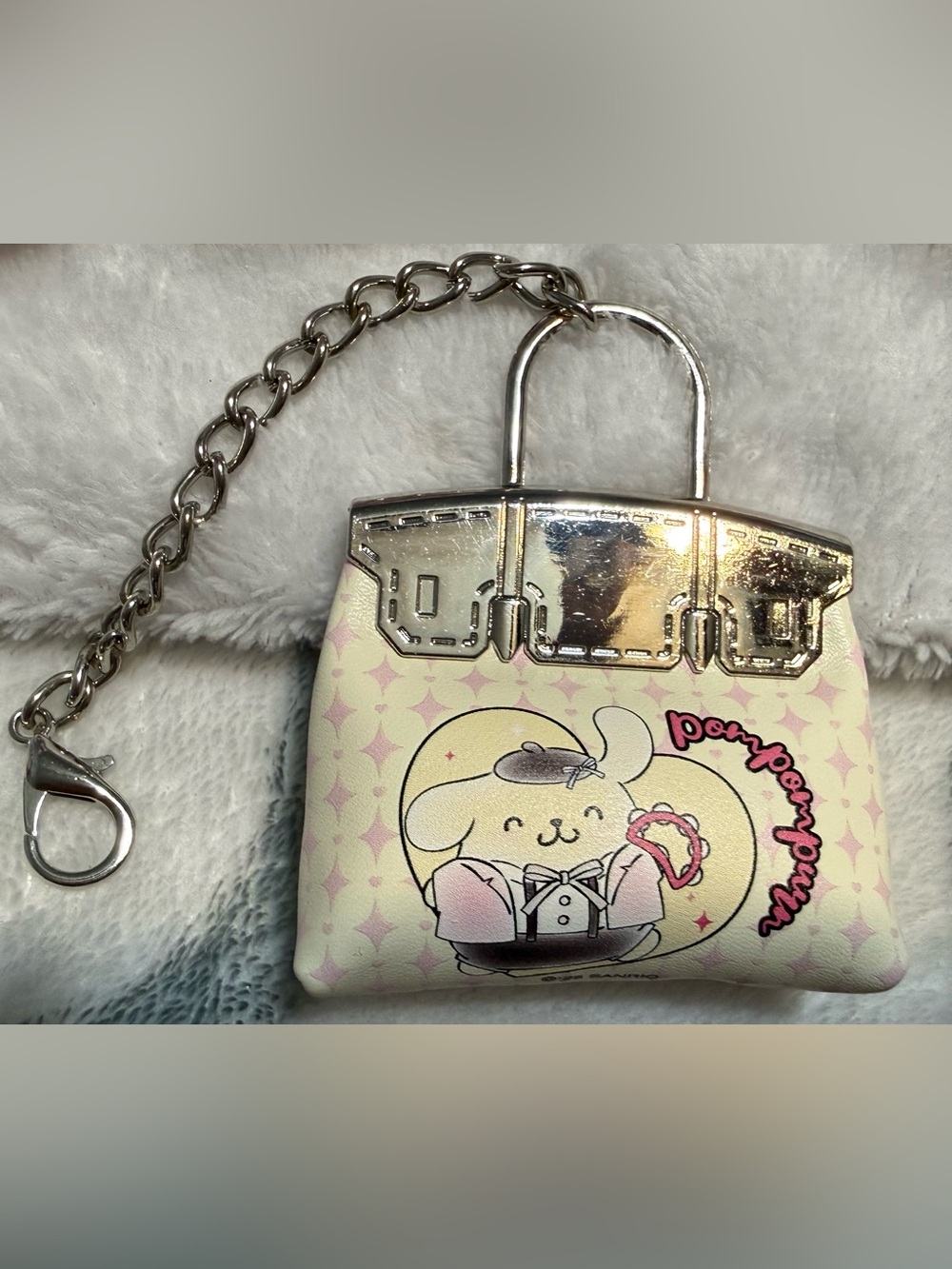 🆕 Sanrio Characters Pompompurin Collectible Keychain Set by Jandoon